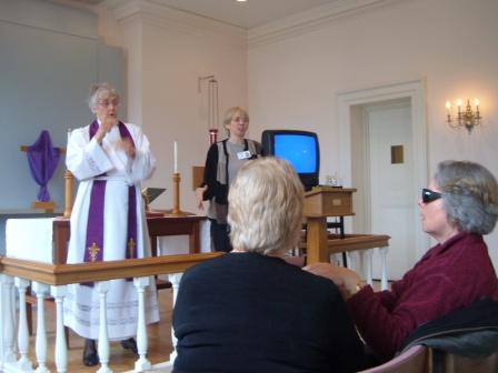 March 26 presentation on Living Wills and Advanced Directives held in St. Mary's Chapel before the service