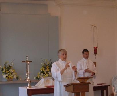 Mother Barbara Allen and LEM Tom Hattaway